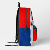 Classic 'Fighting American' Action Comic Backpack  プリントバックパック (左)
