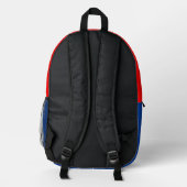 Classic 'Fighting American' Action Comic Backpack  プリントバックパック (裏面)