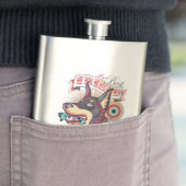 Classic Flask – Urban Loyalty Doberman Pop-Art  フラスク (インサイチュ)