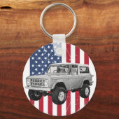 Classic ford bronco キーホルダー (正面)