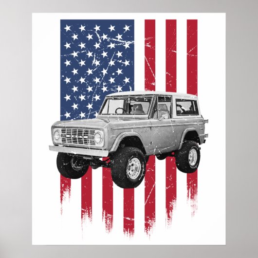 Classic ford bronco ポスター (正面)