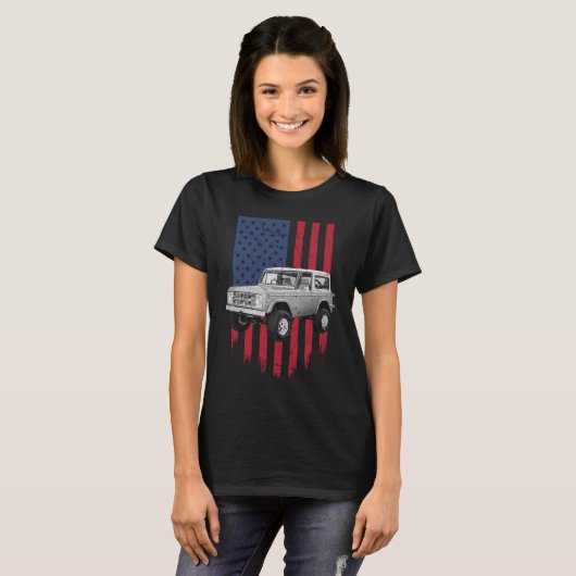 Classic ford bronco tシャツ (正面フル)
