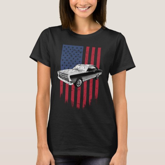 Classic Ford Fairlane 1967 Tシャツ (正面)
