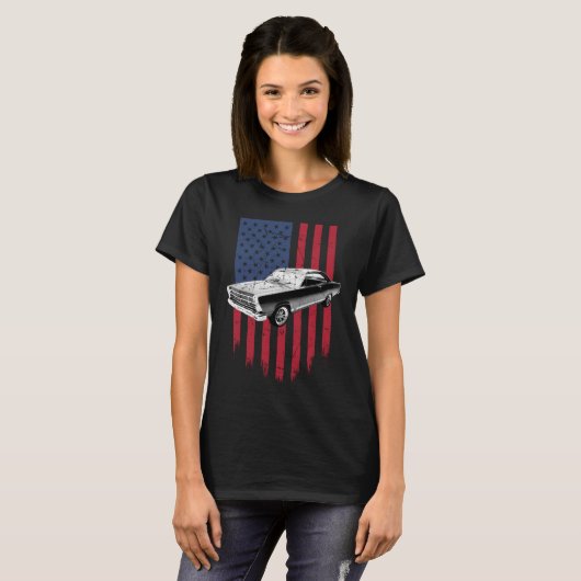Classic Ford Fairlane 1967 Tシャツ (正面フル)