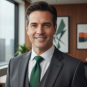 Classic Forest Green Solid ネクタイ