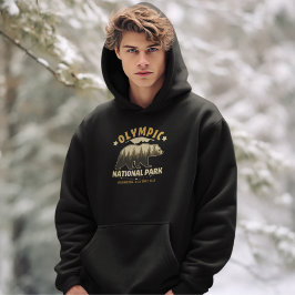 Classic Forest Vista at Olympic National Park パーカ