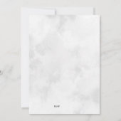 Classic Formal Graduation Announcement  招待状 (裏面)