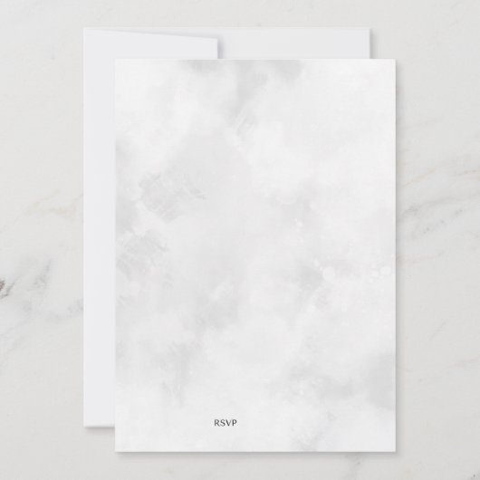 Classic Formal Graduation Announcement  招待状 (裏面)