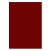 Classic Formal Script Wine Red Wedding テーブルナンバー (裏面)