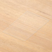 Classic Formal Wedding Acrylic アクリル招待状 (レイダウン)