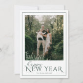 Classic Frame New Year Photo シーズンカード (正面)