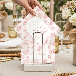 Classic French Country Baby Shower スタンダードカクテルナプキン