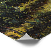 Classic German Fachwerk House & Sunny Vineyards ポスター (角)