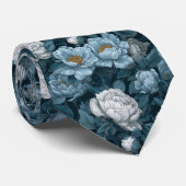 Classic Gift For Boyfriend Peonies ネクタイ (ロール)