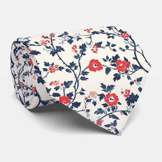 Classic Gift Ideas Chintz Print ネクタイ (ロール)