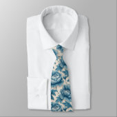 Classic Gifts For Guys Peonies Floral ネクタイ (タイ)