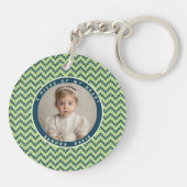 Classic Gifts For Him Stripe Pattern キーホルダー (裏面)