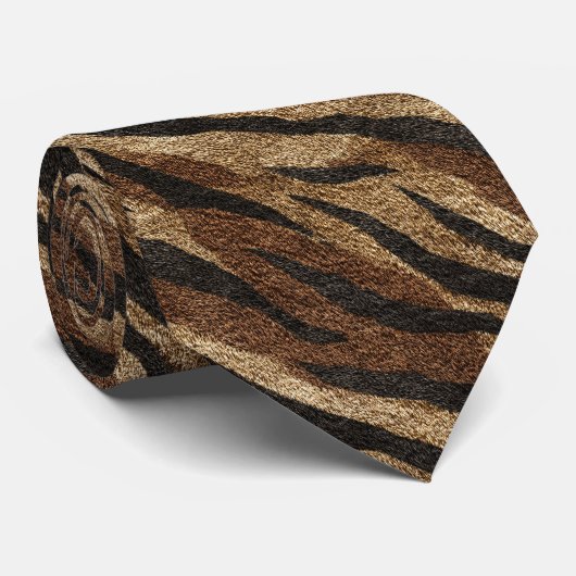 Classic Gifts For Him Tiger Skin ネクタイ (ロール)