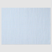 Classic Gingham Baby Blue 薄葉紙 (正面)