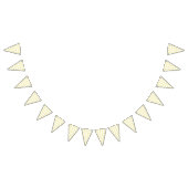 Classic Gingham Butter Yellow バンティングフラッグ (全)