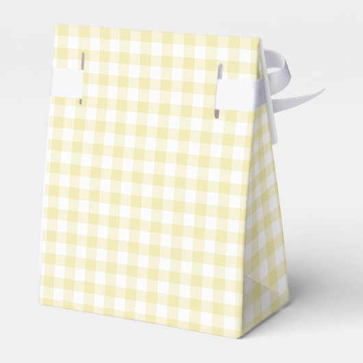 Classic Gingham Butter Yellow フェイバーボックス (裏面サイド)