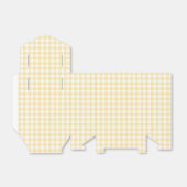 Classic Gingham Canary Yellow フェイバーボックス (折り畳みなし)