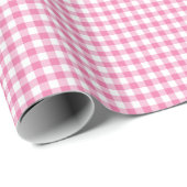 Classic Gingham Fuchsia ラッピングペーパー (ロールコーナー)