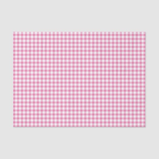 Classic Gingham Fuchsia 薄葉紙 (正面)