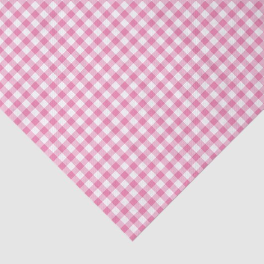 Classic Gingham Fuchsia 薄葉紙 (詳細)