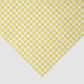 Classic Gingham Golden Yellow 薄葉紙 (詳細)