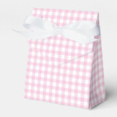 Classic Gingham Light Pink フェイバーボックス (正面サイド)