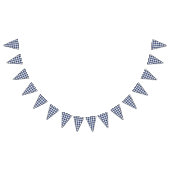 Classic Gingham Navy Blue バンティングフラッグ (全)