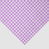 Classic Gingham Orchid Purple 薄葉紙 (詳細)
