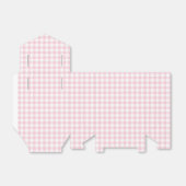 Classic Gingham Pink フェイバーボックス (折り畳みなし)