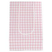Classic Gingham Pink ミディアムペーパーバッグ (裏面)