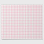 Classic Gingham Pink ラッピングペーパー (フラット)