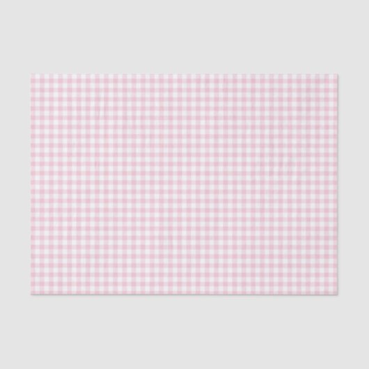 Classic Gingham Pink 薄葉紙 (正面)