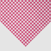 Classic Gingham Raspberry 薄葉紙 (詳細)