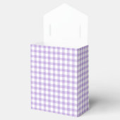 Classic Gingham Soft Lavender フェイバーボックス (オープン)