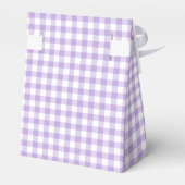 Classic Gingham Soft Lavender フェイバーボックス (裏面サイド)