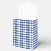 Classic Gingham True Blue フェイバーボックス (オープン)