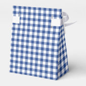 Classic Gingham True Blue フェイバーボックス (裏面サイド)