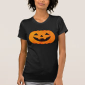 Classic Glowing Jack-O'-Lantern Pumpkin Halloween  Tシャツ (正面)