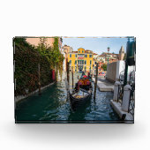 Classic Gondola Mooring in Venice フォトブロック (正面)