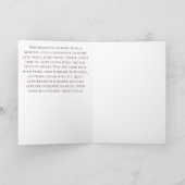 Classic Graduation Ceremony Theme カード (内部)