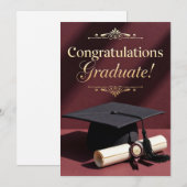 Classic Graduation Ceremony Theme シーズンカード (正面/裏面)