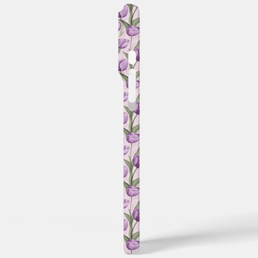 Classic Graduation Gift Tulip Flower Photo Case-Mate iPhoneケース (裏面 / 左)