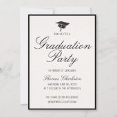 Classic Graduation Invitations  招待状 (正面)