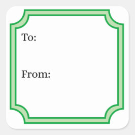 Classic Green スクエアシール