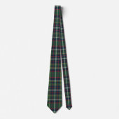 Classic Green and Red Tartan Plaid Pattern ネクタイ (正面)
